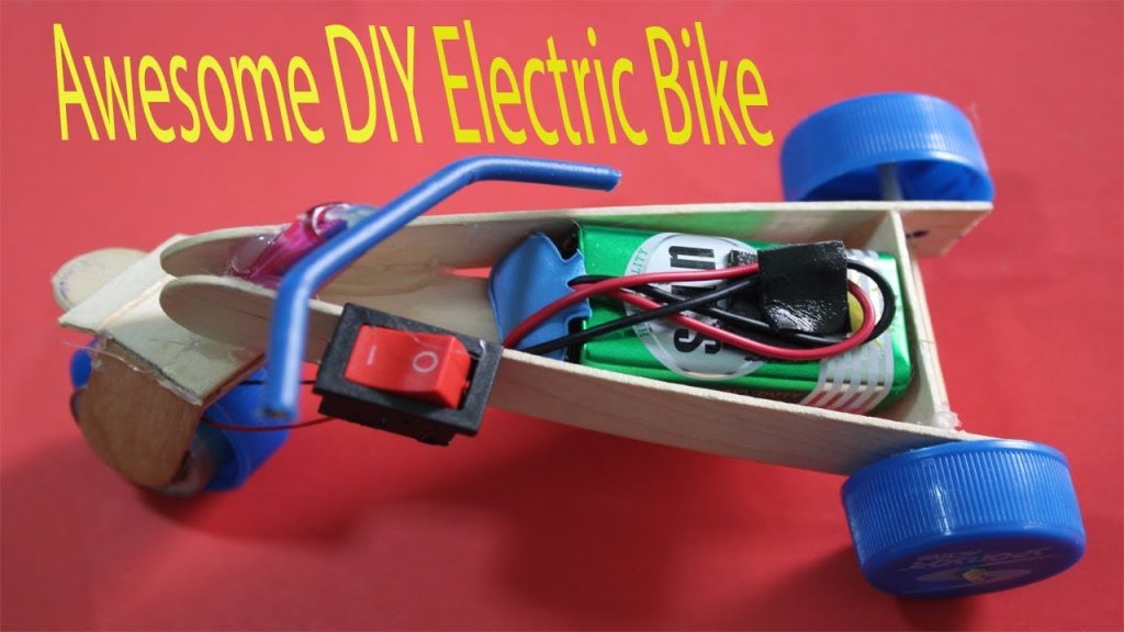 Awesome DIY bike--How to make an Electric Bike EASY--Motorized bicycle