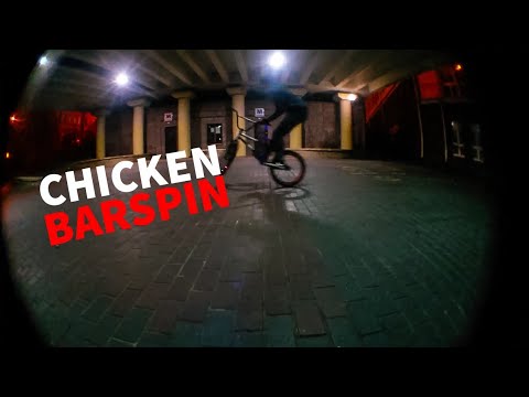 BMX TRICKS | Chicken barspin