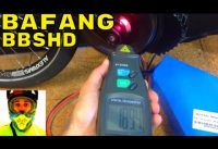 Bafang BBSHD 1000w mid-drive • Custom programming RPM test • Electric Bike 48v BBS02 8fun motor