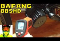 Bafang BBSHD 1000w mid-drive • Temperature (heat) after ride • Electric Bike 48v BBS02 8fun motor