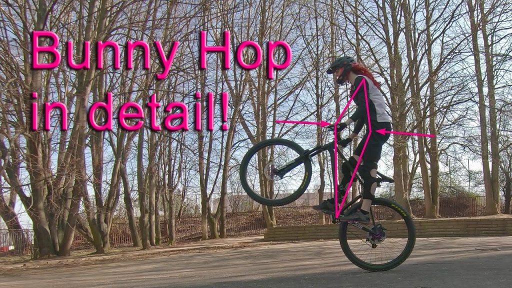 How to Bunny Hop a Mountain Bike in detail (English language)