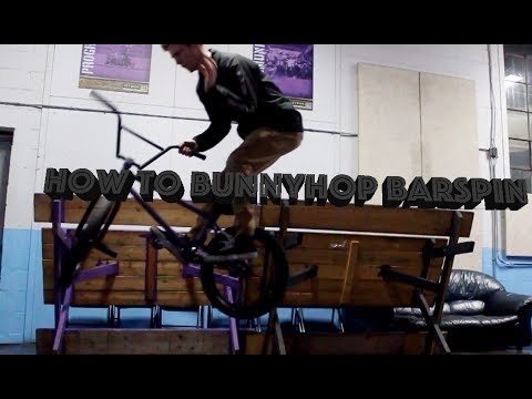 How to Bunnyhop Barspin Bmx!