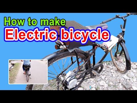 How to make Electric Bike at Home | REALLY IT WORKS | How to Build an Inexpensive Electric Bicycle