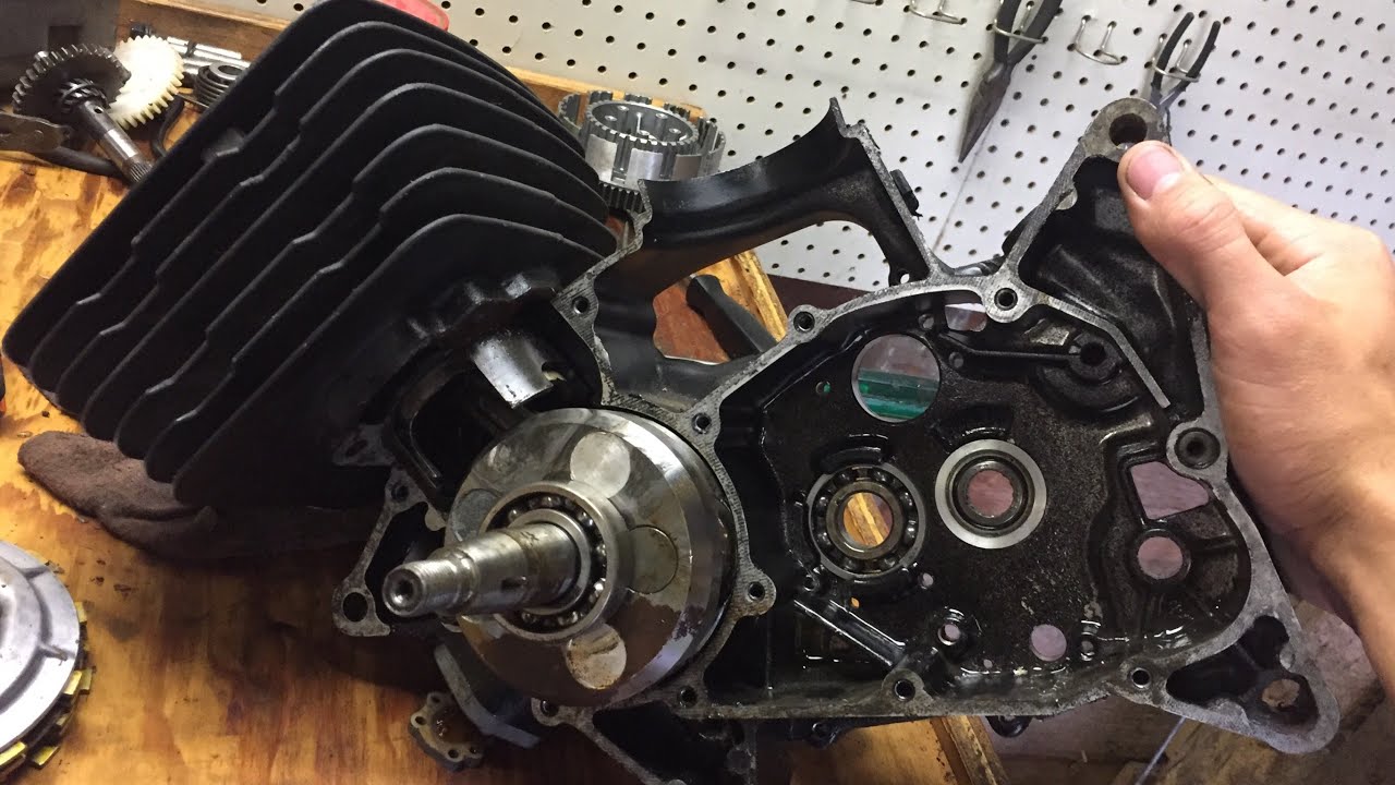 Kawasaki Rat Rod Build Part 2 - Splitting The Case