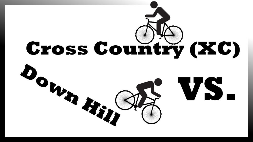 MTB Cross Country vs. Downhill (for beginners)