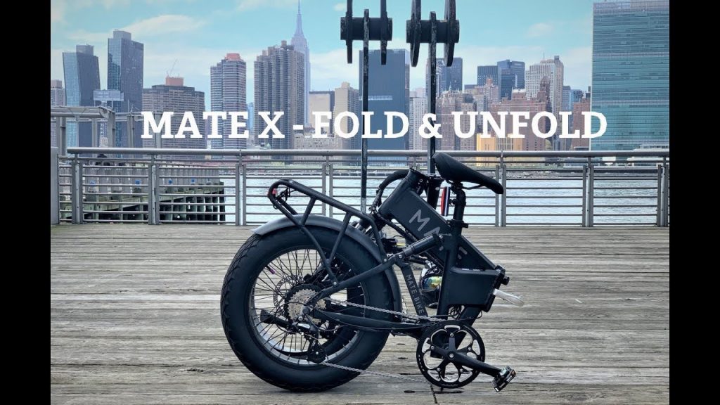 Mate X Bike 750S   Folding Unfolding Demo