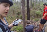 Mountain Biking Crash BROKEN ARM Mt Cootha