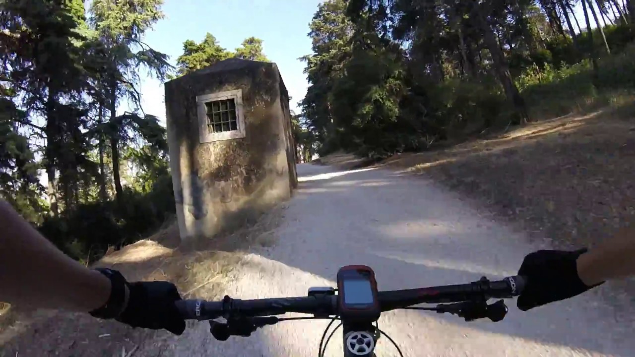 Mountain Biking in Monsanto Forest Park (Lisbon)