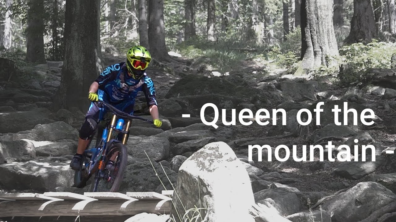 Queen of the mountain - Nina Hoffmann Downhill MTB at Bikepark Ochsenkopf