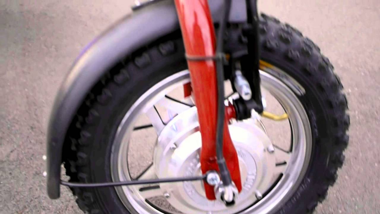 Russian Foldable Electric Bike Overview [Hackspace Steel Opening]