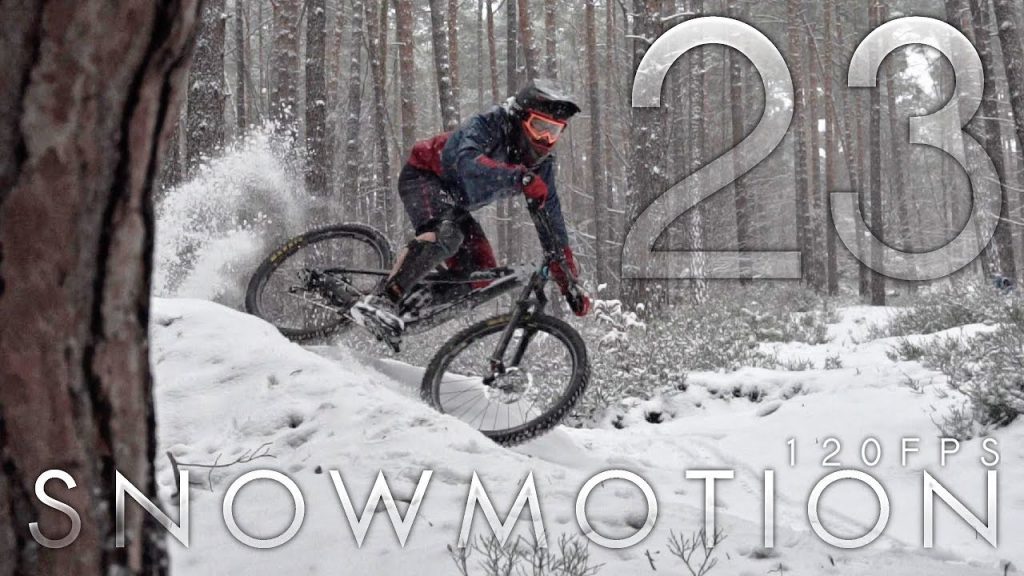 SNOWMOTION - Mountain biking on Snow - raddventcalendar 23