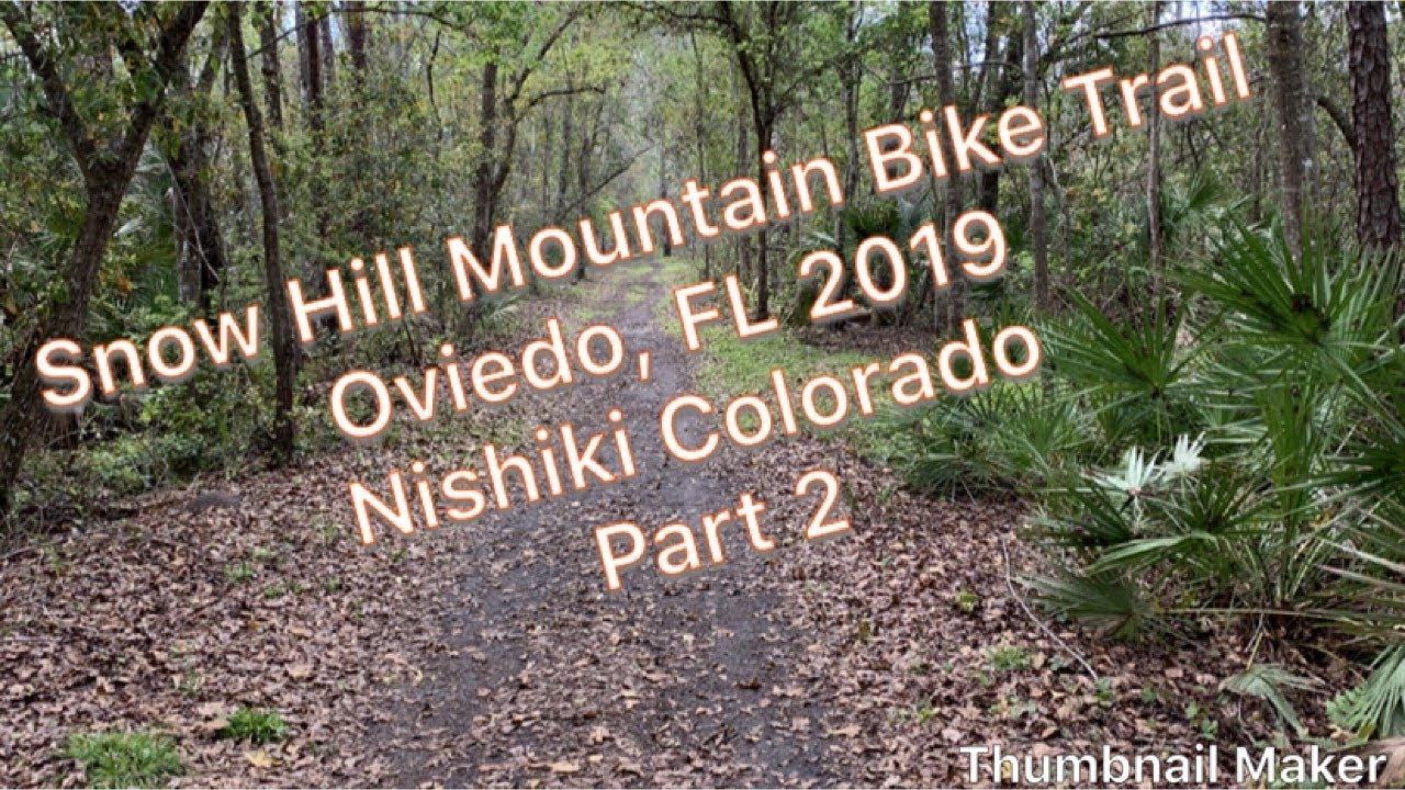 Snow Hill Mountain Bike Trail in Oviedo, Florida with Nishiki Colorado Part 2