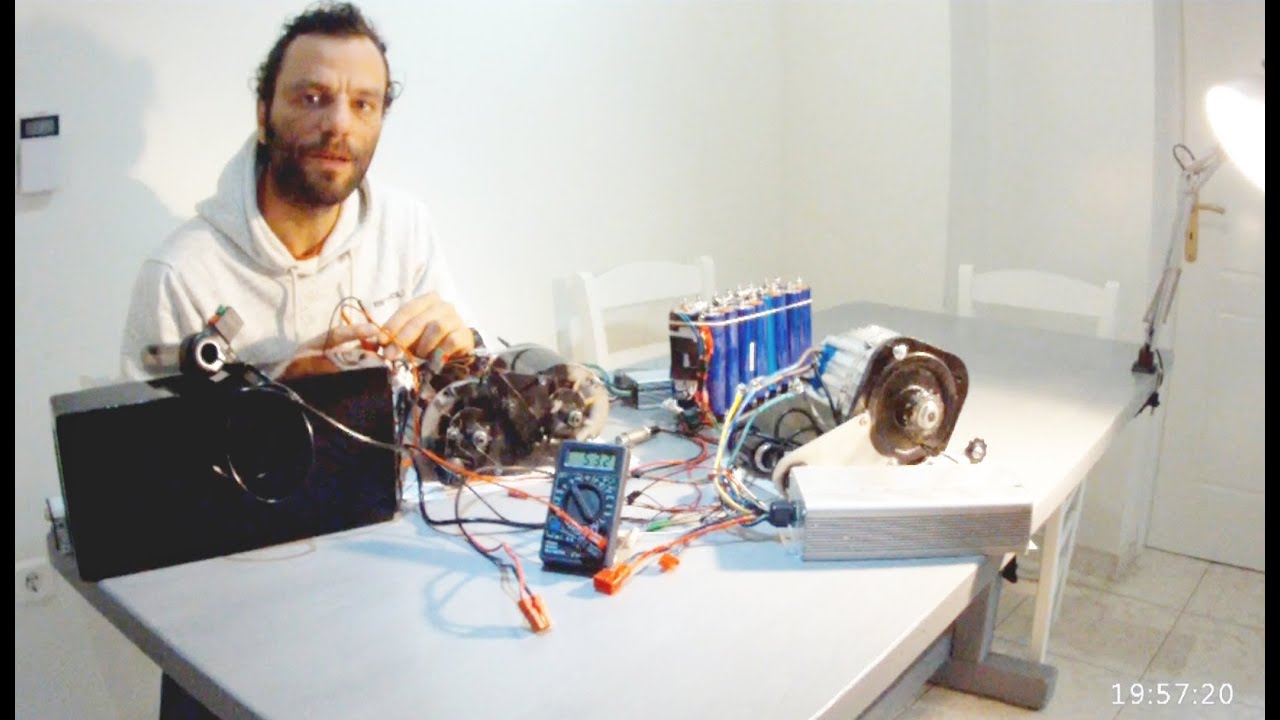 Test Lifepo4 battery Cyclone Electric ebike Kits 3000 watt and 6000 watt kit