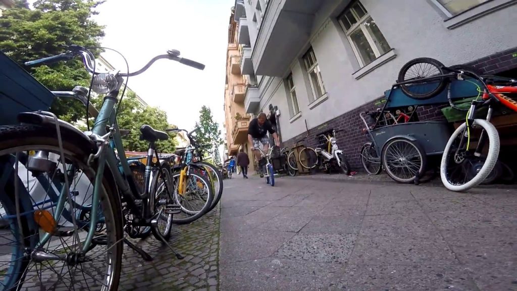 real Oldschool BMX Profi @ Fahrradsalon Berlin
