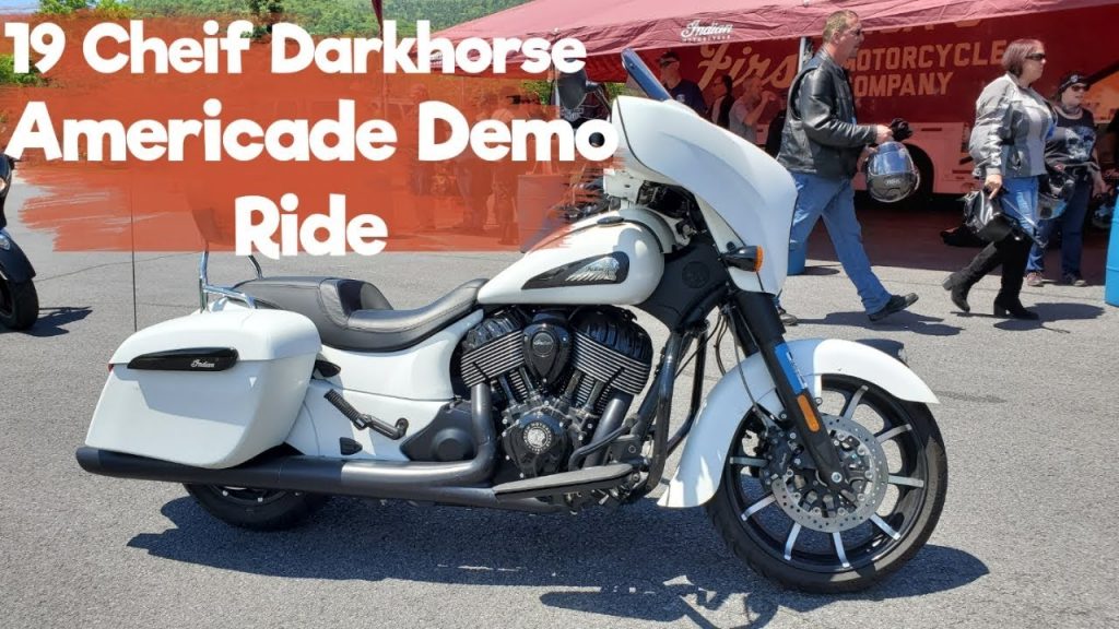 2019 Indian Cheiftan Darkhorse Demo Ride (Americade)