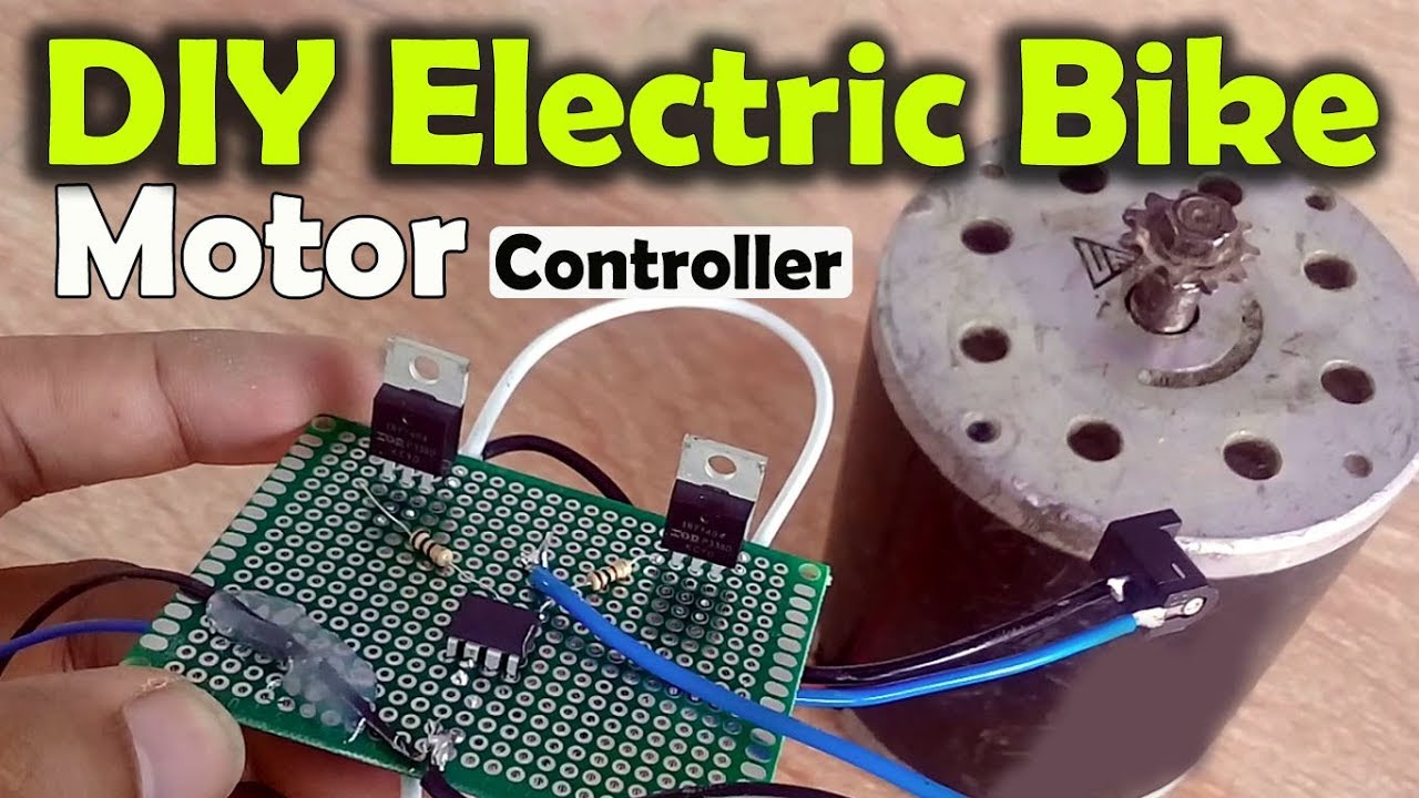 Arduino Project: Electric Bike | Bicycle | E Bike Motor controller using mc33152 & Parallel MOSFETs