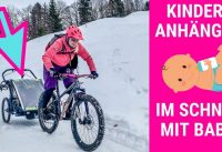 BABY HACKS: PRAXISTEST THULE CHARIOT KINDERANHÄNGER MOUNTAINBIKE / Bike - Kinderwagen - Babyjogger