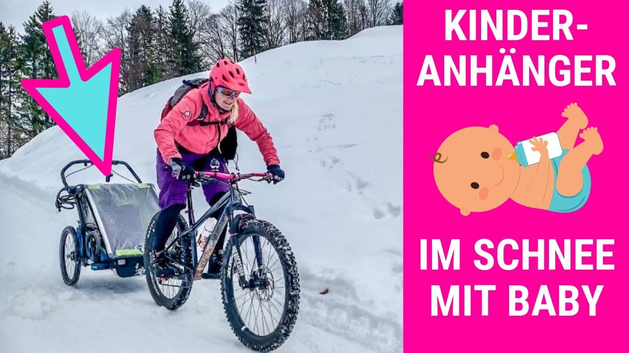 BABY HACKS: PRAXISTEST THULE CHARIOT KINDERANHÄNGER MOUNTAINBIKE / Bike - Kinderwagen - Babyjogger
