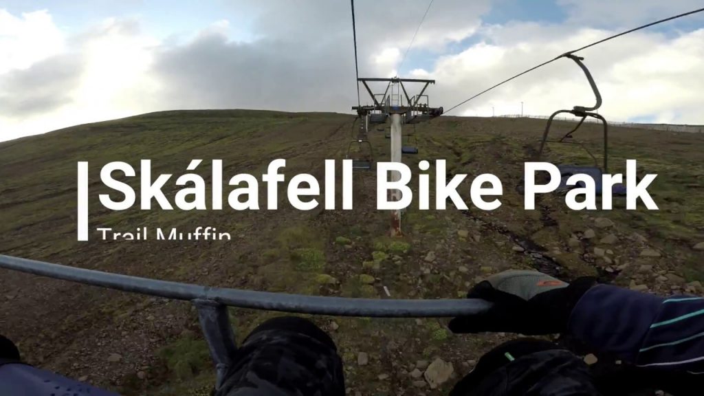 Bike park Skálafell - Iceland