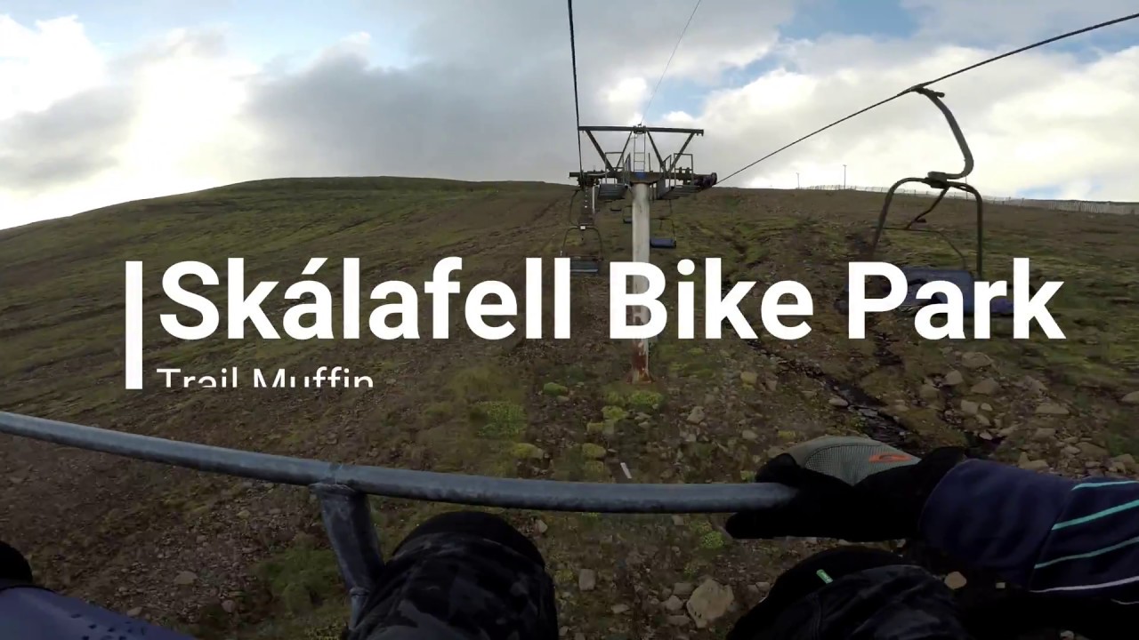 Bike park Skálafell - Iceland