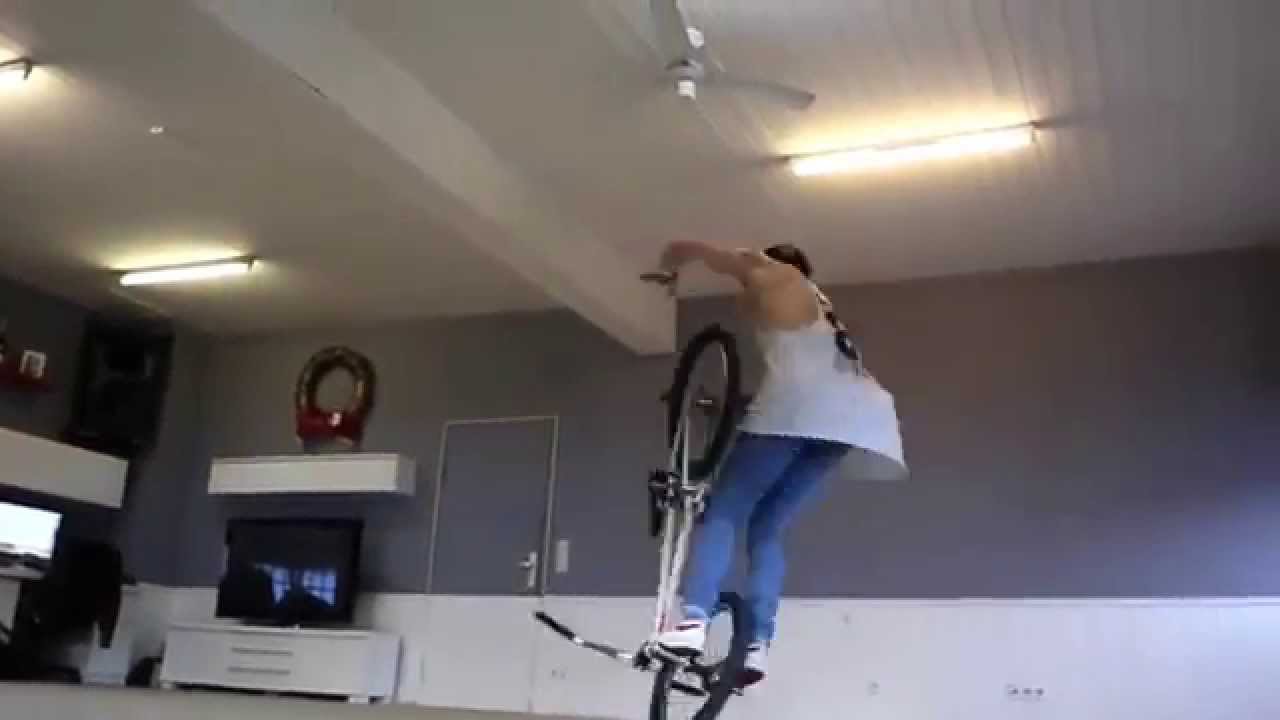 Chris Böhm ride BMX in his apartment   Moves 2014 REMAKE!!! BY DJ FROST