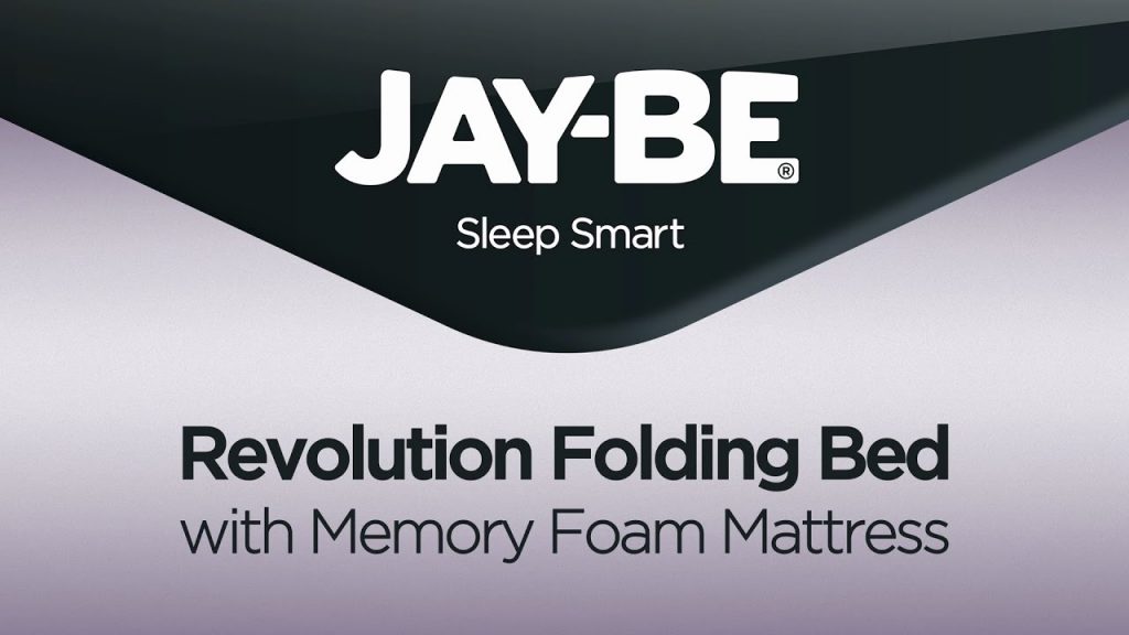 JAY-BE® Revolution Folding Bed with Memory Foam Mattress