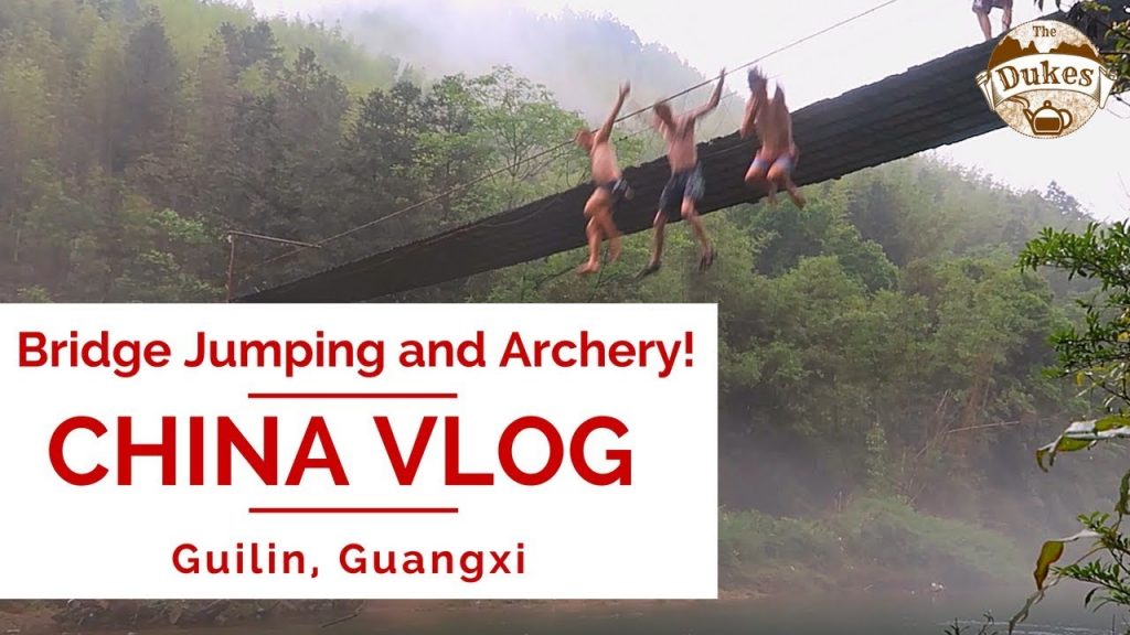 Jumping off Bridges at a Mountain Hotel and Archery! | CHINA VLOG MONTAGE