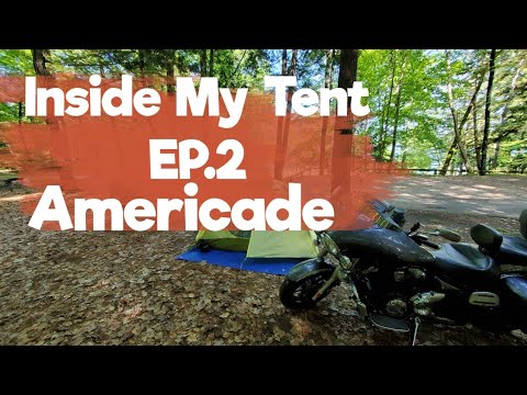 My first time Camping + Inside my  tent | Americade |  Ep.2  Vlog#339