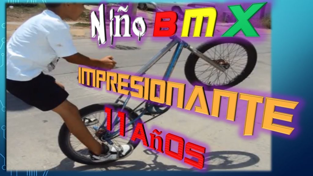 Niño BMX TRUCOS impresionante 11 años #EPICO #CRAZY
