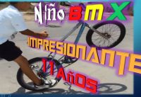 Niño BMX TRUCOS impresionante 11 años #EPICO #CRAZY
