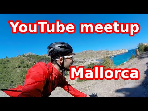 Cycling in Mallorca with my converted road bike