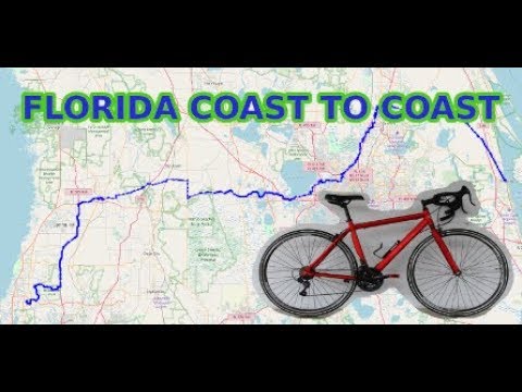 Florida coast to coast on $99 Walmart bike - VLOG