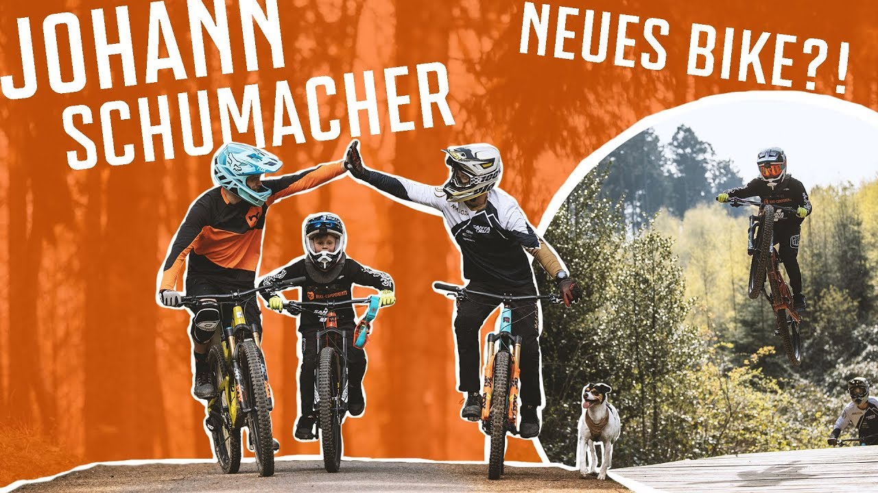 Johann Schumachers neues Bike?! | Santa Cruz | Jasper Jauch