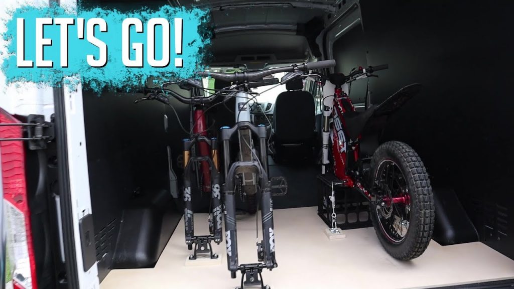 MTB Plan B - Van life...How many bikes can you fit in a 2019 Ford Transit?