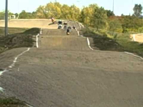 Second  oldschool  bmx shootout race at The Hill track 9/15/12