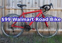 Unboxing and assembly of my $99 Walmart Road bike