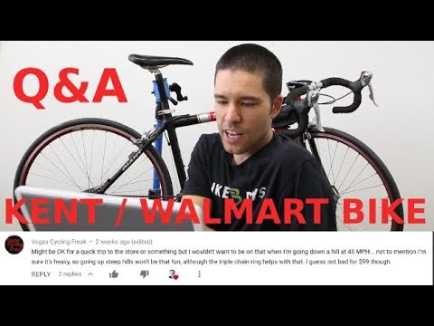 Walmart / Kent Road bike - Q&A and responding to comments