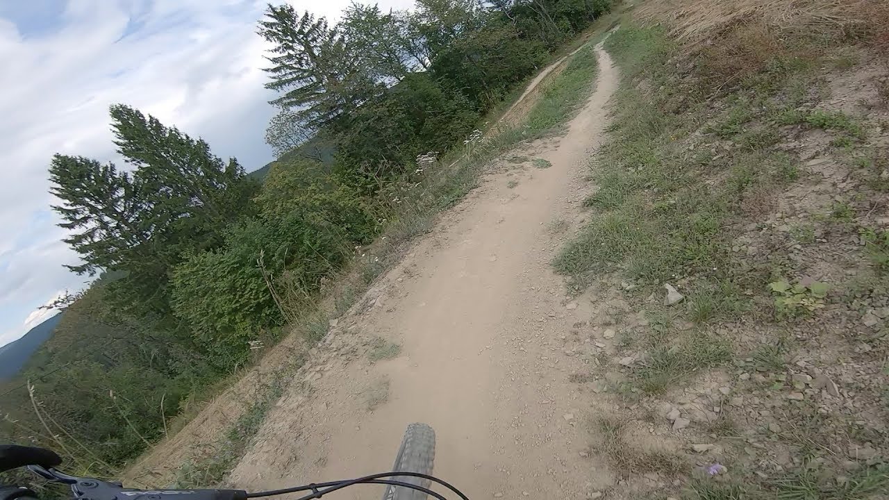 Bikepark preview - Kyčerka - blue trail (both variants)
