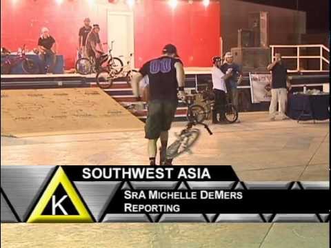 Bikes Over Baghdad - BMX Riders Deploy