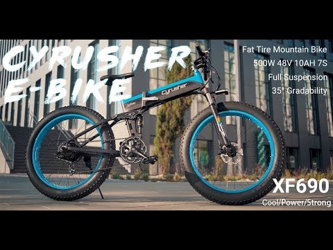 Cyrusher XF690 All Terrain Fat Tire Electric Bike 2019