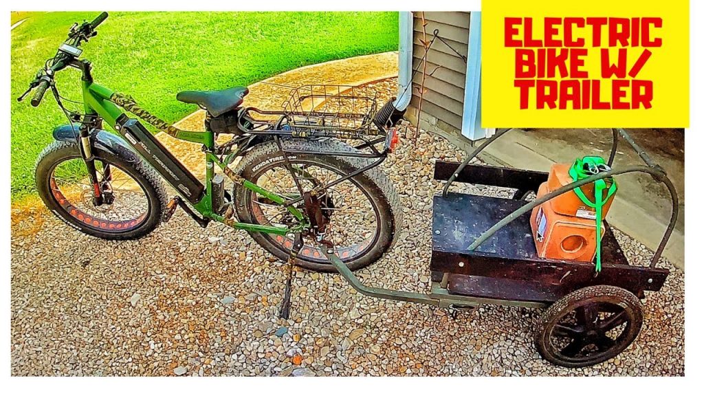 Electric Hunting Bike with Trailer - Checking for EHD