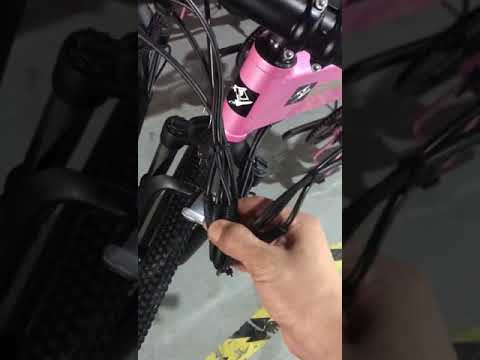 Folding electric bikes water proof cables