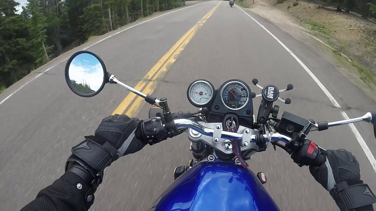 Full ride - SV650 in the Rockies