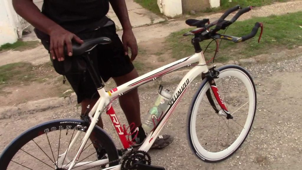 I found a Road Bike Rider in Fulmouth Jamaica