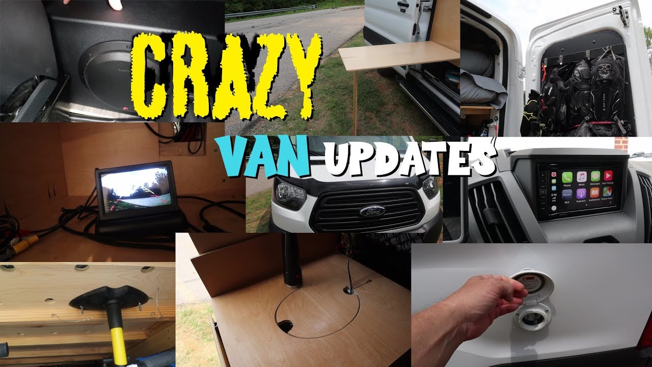 MTB Plan B - Crazy Van updates since inaugural trip!