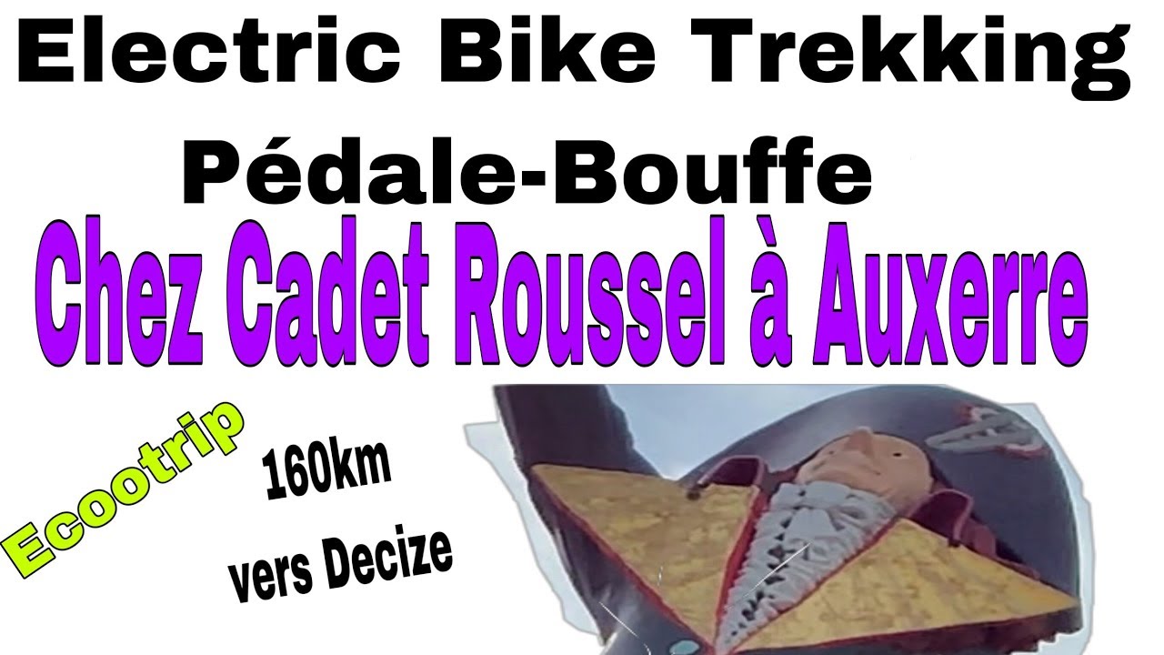 PB2. Electric Bike Trekking : Pédale-Bouffe : Auxerre-Decize 160km .A