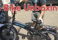 28 MPH Lectric XP Folding Electric Bike- Unboxing and Test Ride