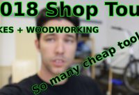 Bike shop tour - it's also a wood and general shop too