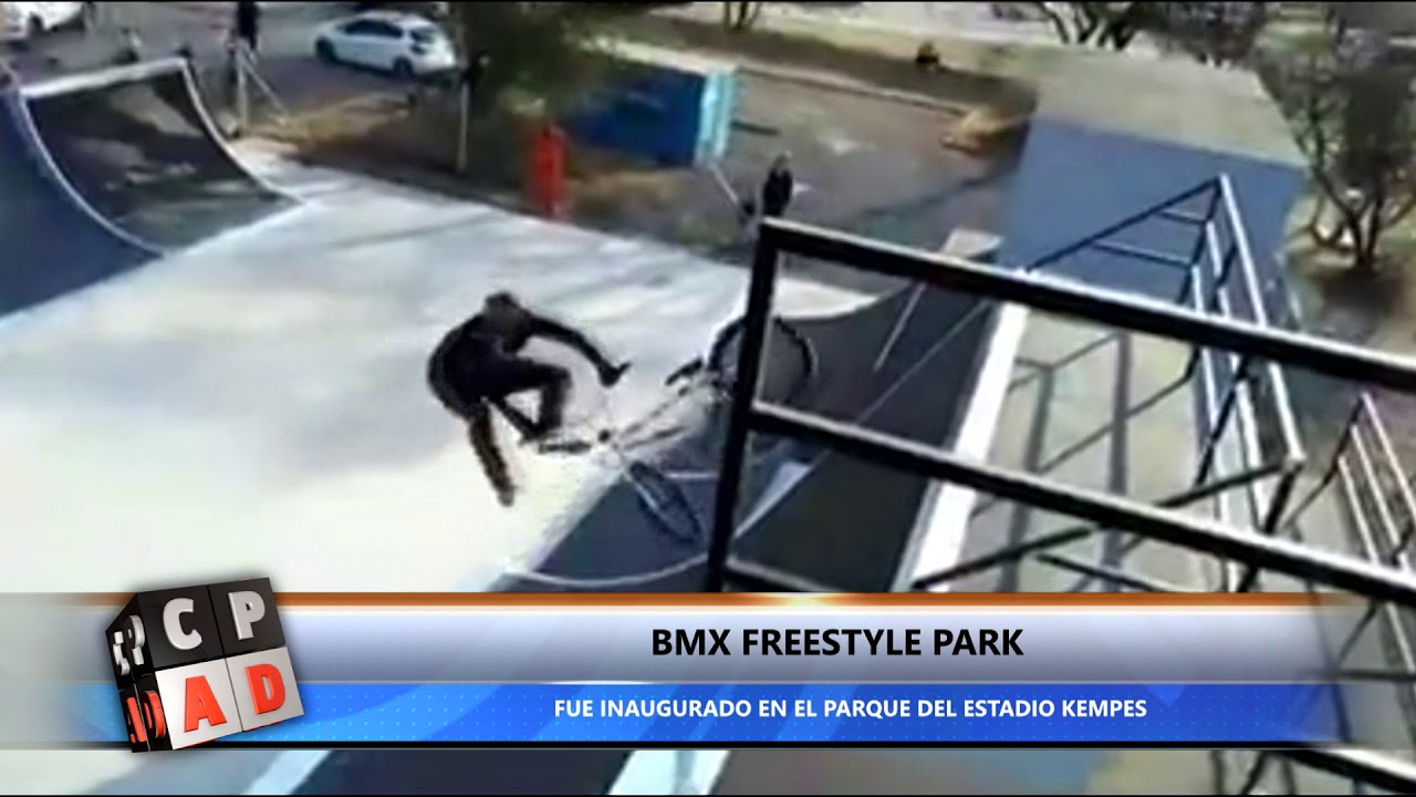 INAUGURACIÓN DEL  "BMX FREESTYLE PARK" EN EL PARQUE KEMPES