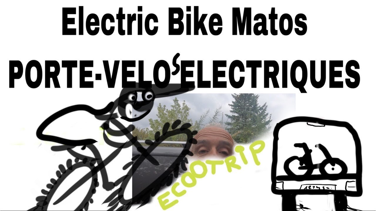 M1. Electric Bike MATOS : Porte Vélo conçu pour VTT électiques